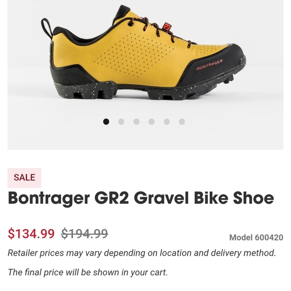 Bontrager XC/Gravel cycling shoes Size 40 - Picture 5 of 5